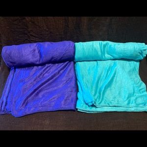 Jersey Hijabs in Baby Blue and Royal Blue